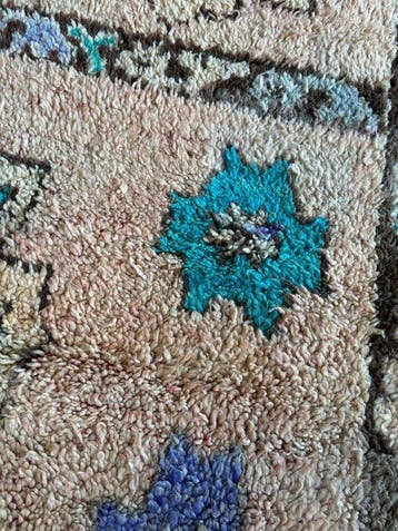 Vintage Talsint Tapijt uit de Haouz-regio – Handgeweven, Huis en Inrichting, Stoffering | Tapijten en Vloerkleden, Nieuw