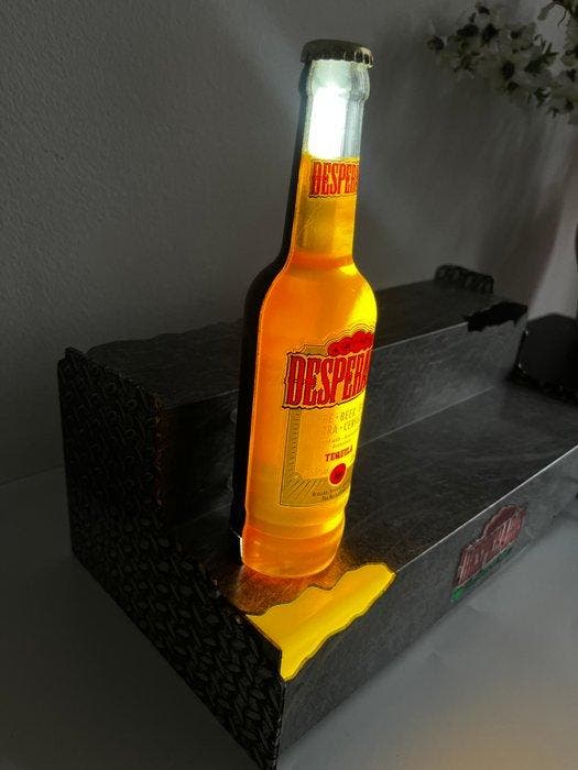 Desperados LED Display / Bar Display – Verlichte bierreclame, Antiek en Kunst, Antiek | Wandborden en Tegels