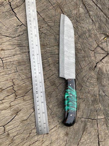 K Romain - Keukenmes - Chefs knife - Presentatie van