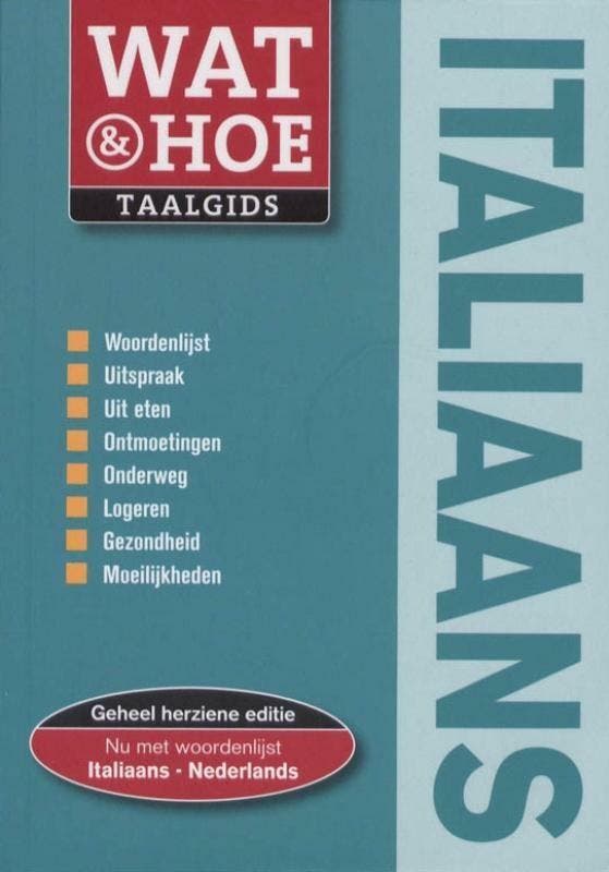 Italiaans / Wat & Hoe taalgids 9789021547268, Boeken, Reisgidsen, Gelezen, Verzenden