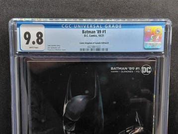 Batman 89 1 - Batman 89 #1 - 1 Graded comic, Variant cover, Boeken, Nieuw