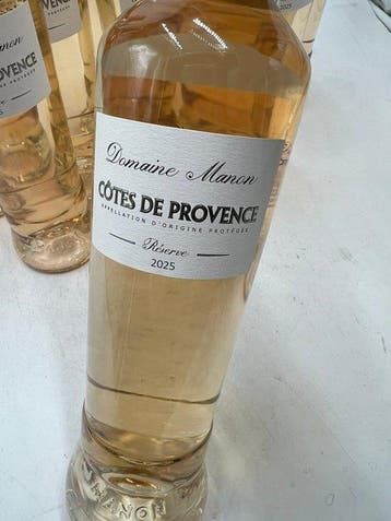 2025 Domaine Manon Réserve rosé - Provence - 12 Flessen, Nieuw