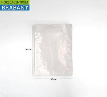 HCB Sacs sous vide Maille latérale 30 x 40 cm 100 pièces, Zakelijke goederen, Horeca | Keukenapparatuur, Verzenden, Nieuw in verpakking