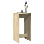 vidaXL Bartafel 51x50x103,5 cm bewerkt hout sonoma, Verzenden, Nieuw