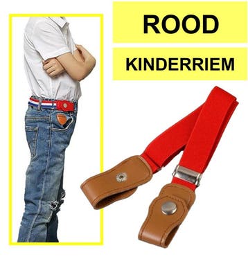 Fako Fashion - Kinderriem Zonder Gesp - Gespvrije Riem, Verzenden, Nieuw