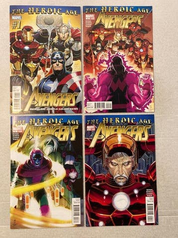 Avengers (2010) 21 comics in Range # 1 to 687 + Extras!, Nieuw