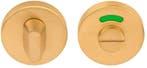 WC-Sluiting Rond 52 mm PVD Mat Goud, Ophalen of Verzenden