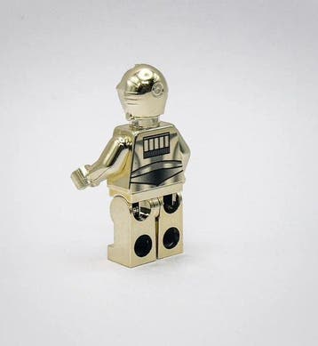 Lego Minifiguur - Star Wars - LEGO - Star Wars - Chrome Gold, Nieuw