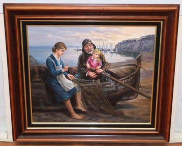 Francesc Torneró Gómez (1936) - Escena marinera