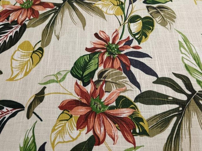 Tropische fantasie E 244 maat 6,00 × 1,50 m - Textiel - 600, Antiek en Kunst, Antiek | Tapijten, Tafelkleden en Textiel