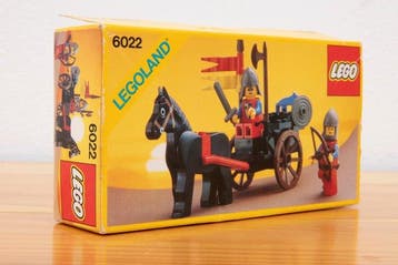 Lego Set - 6022 - Castle - Lion Knights Horse Cart, Kinderen en Baby's, Speelgoed | Duplo en Lego, Nieuw