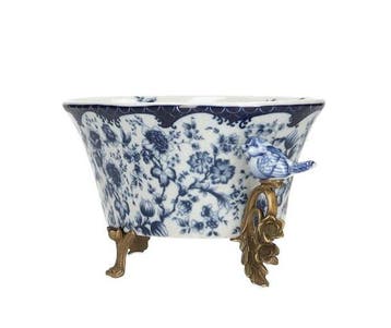 Plateau - Bronze, Porcelaine