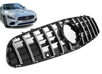 Grill | geschikt voor Mercedes-Benz | SL-klasse 16-20 2d cab, Auto-onderdelen, Verzenden, Nieuw, Mercedes-Benz