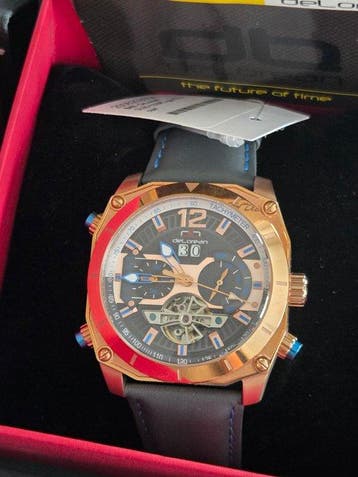 DeLorean Watch Uhr Full Calendar - Back to the Future - 45, Nieuw