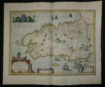 Frankrijk - Voormalig hertogdom Bretagne; Henricus Hondius -, Nieuw