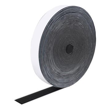 FORTEX klittenband haakdeel zelfklevend 25 meter x 20 mm, Verzenden