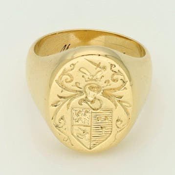 Ring - 18 karaat Geel goud