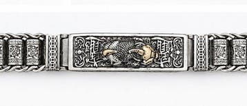 Zonder minimumprijs - Schakelarmband Zilver