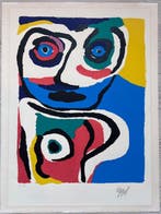 Karel Appel (1921-2006) - Tête et Animal