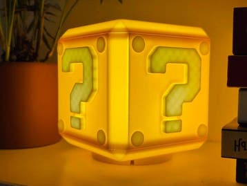 Custom Item - Super Mario - Question Mark Block - Lamp -