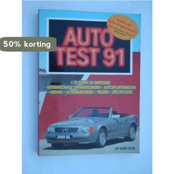 AUTOTEST 1991 9789020123418 Zz Kluwer, Verzenden, Zz Kluwer