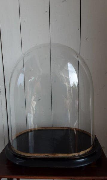 Stolp - Glas, Hout - 1920-1930 - 40cm