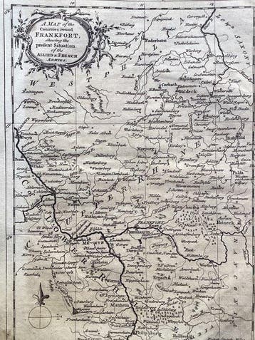 Duitsland - Frankfurt; George Rollos (active c. 1747–1785) -, Boeken, Nieuw