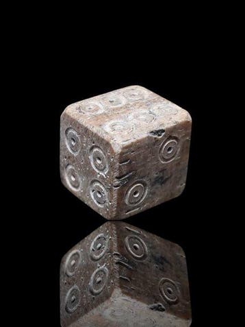 Oud-Romeins Legionary 1-3 AD Dobbelstenen