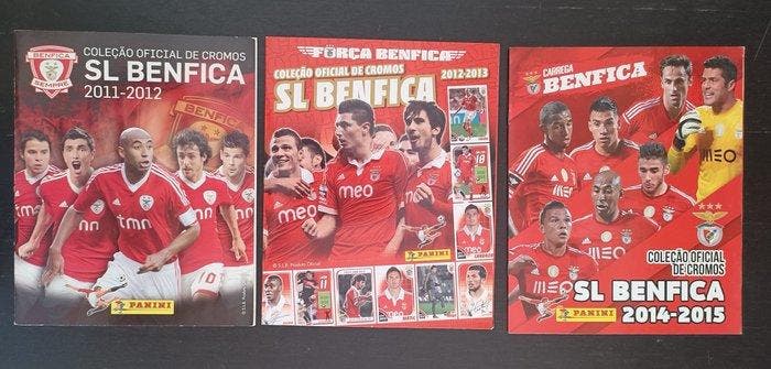 2011/12...2012/13...2014/15 Panini - SL Benfica Jorge Jesus,, Collections, Autocollants