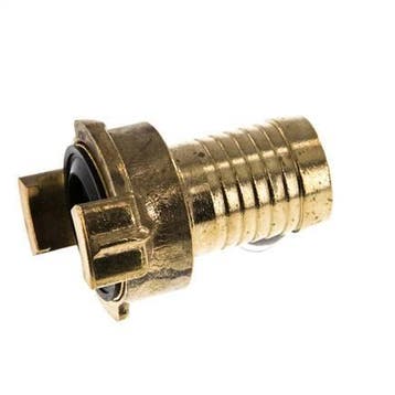 25 mm (1) Slangpilaar Messing GEKA Tuinslangkoppeling, Verzenden