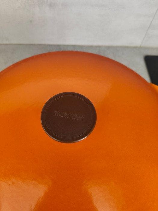 Le Creuset, Cousances - Braadpan - Bron - Zeer zeldzaam, Antiquités & Art, Antiquités | Ustensiles de cuisine