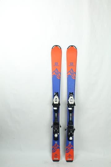 Refurbished - Ski - Salomon QST max jr - 120, Sport en Fitness, Skiën en Langlaufen, Gebruikt, 100 tot 140 cm, Salomon, Ophalen of Verzenden