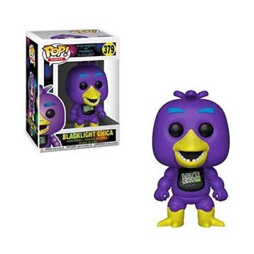 Funko Pop!  Five Nights At Freddys - Blacklight Chica #379, Verzamelen, Poppetjes en Figuurtjes, Verzenden, Nieuw