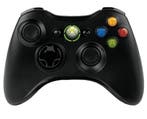 Microsoft Xbox 360 Controller Wireless Zwart, Ophalen of Verzenden, Zo goed als nieuw