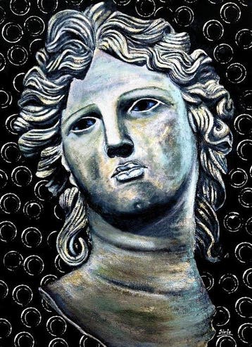 Elvira SIRIO - 1954-Italia - testa di Apollo