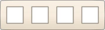 Niko Original Cover Frame Switchgear - 100-76400, Bricolage & Construction, Verzenden