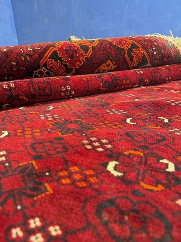 Afghan - Tapis - 300 cm - 198 cm - turkmène, Nieuw
