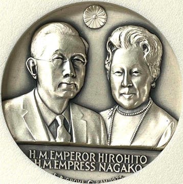 Japan. Shwa (1926-1989). 1975 Emperor Hirohito & Empress, Postzegels en Munten