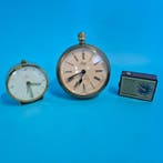 Wandklok (3) - Set aus 3 Vintage Uhren – Klassische Eble,