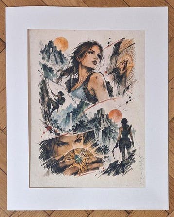 Emma Wildfang - Tomb Raider - Series -ICONIC PANELS, Nieuw
