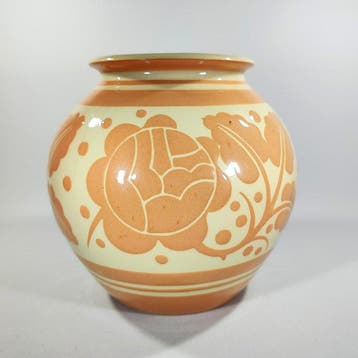 Boch fréres keramis - Vase - 1263 - Céramique, Antiquités & Art