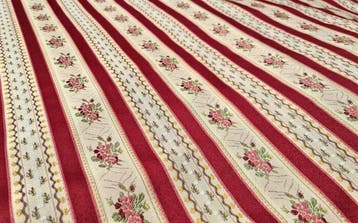 Boudoir d’Epoca – De elegantie met bloemenstrepen -, Antiek en Kunst