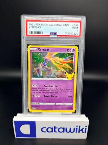 Pokémon - 1 Graded card - Xerneas 012/025 PSA 9 - Sword &