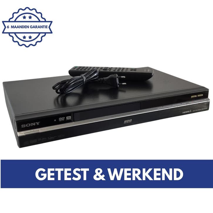 Sony RDR-HX980 | DVD Recorder | DVD Speler | HDD Recorder, TV, Hi-fi & Vidéo, Lecteurs DVD, Envoi