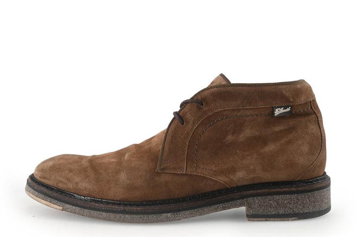 Floris van Bommel Veterboots in maat 44 Cognac, Kleding | Heren, Schoenen, Overige kleuren, Zo goed als nieuw, Boots, Verzenden