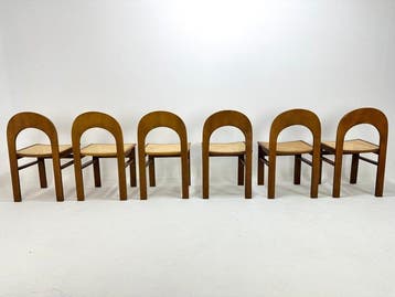 Tagliabue - Adalberto Caraceni - Stoel - Arcadië - Hout