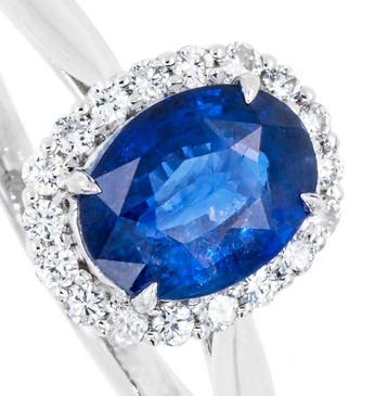 Zonder minimumprijs - Ring - 14 karaat Witgoud - 1.64ct. tw., Nieuw