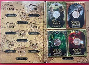 Frankrijk. 10 Euro 2026 The Lord of the Rings  (4 coins +