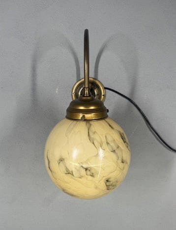 AGI - Wandlamp - gemarmerd - Gemarmerde Wandlamp
