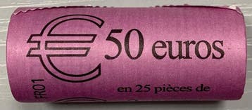 Andorra. 2 Euro 2021 (25 pieces) in roll (Zonder
